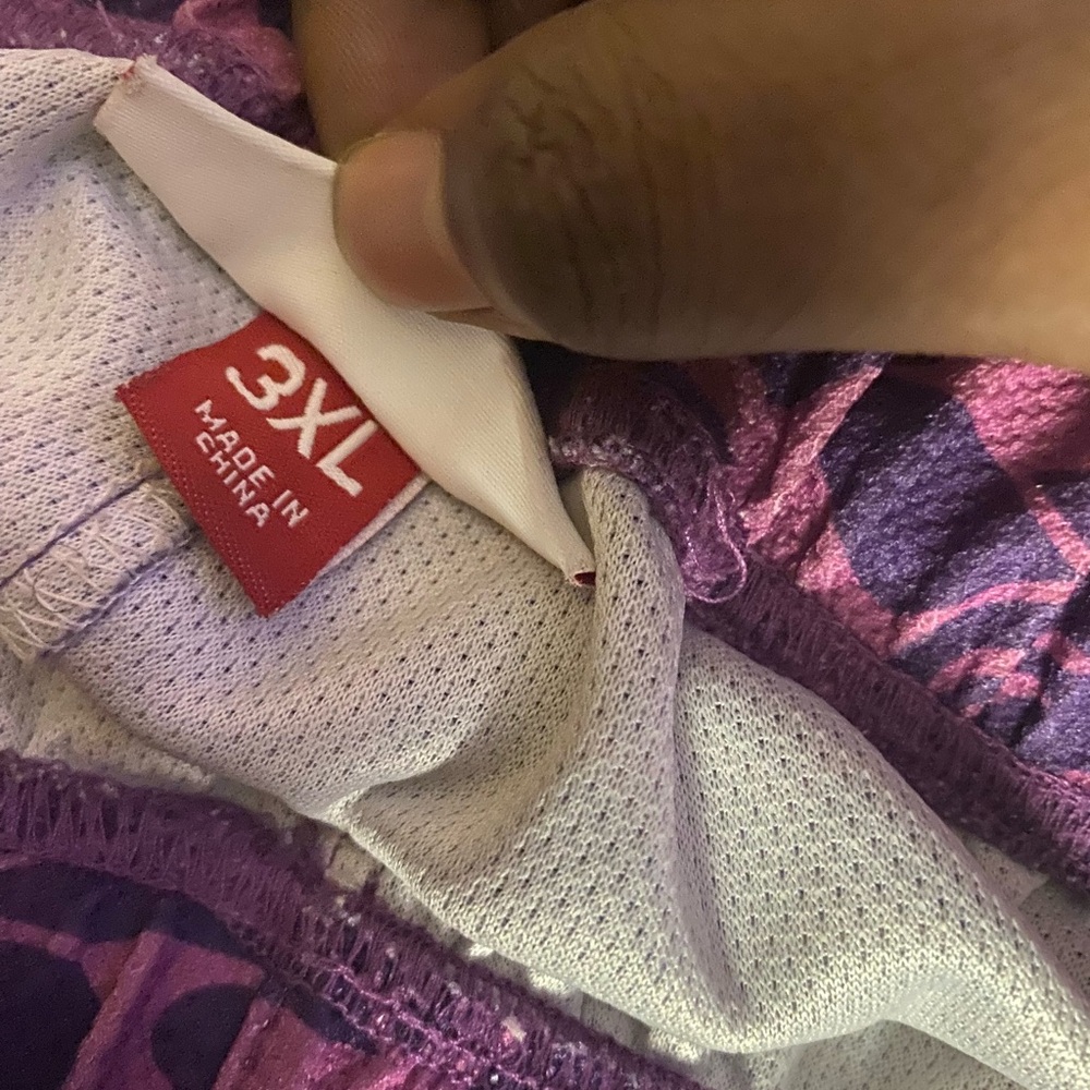 Men's Athletic Shorts in Purple